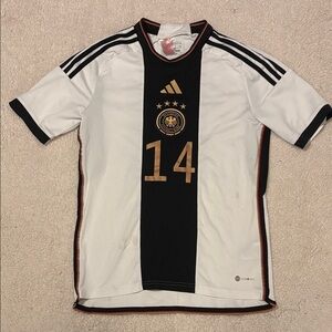 Adidas Jamal Musiala 2022 Soccer Youth XL Jersey
